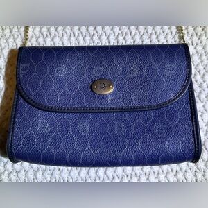 Dior Navy Blue Mini Clutch